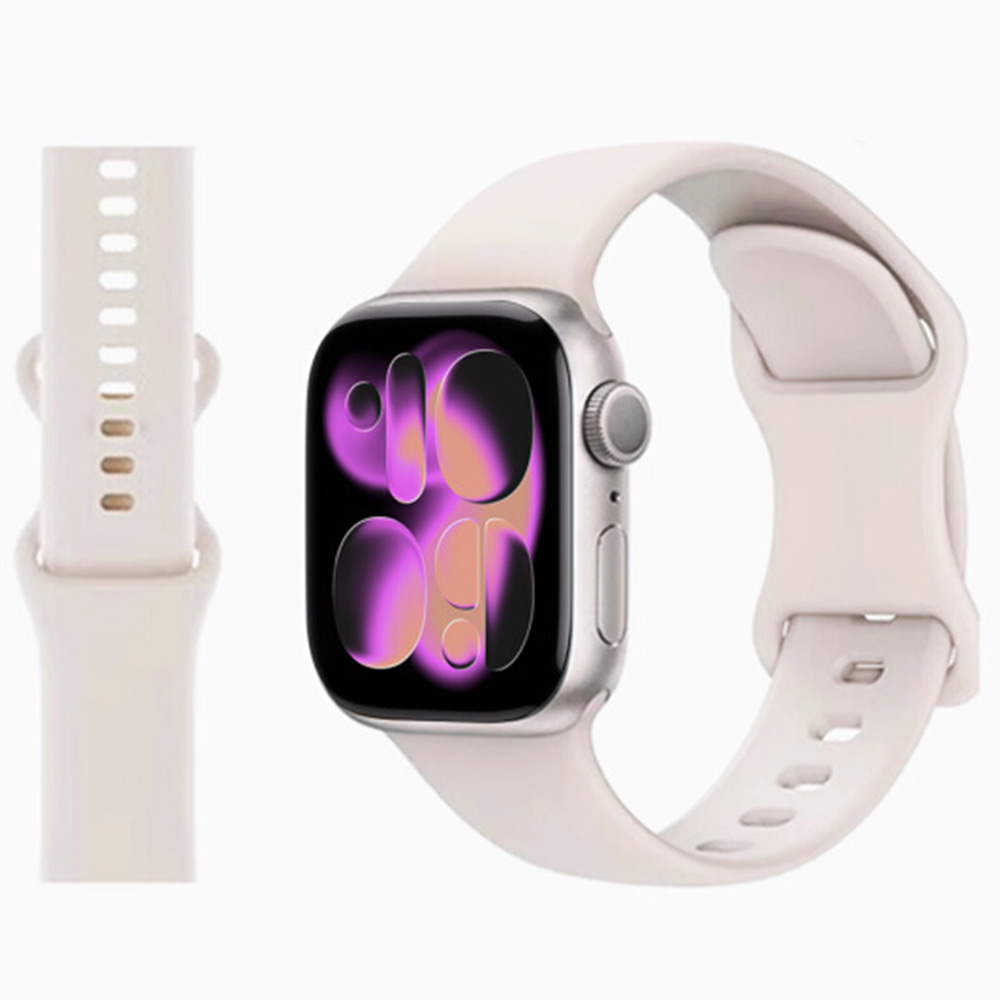 Silicone Band For Watch straps 40 mm 49mm 44 mm 45 46mm 42 41 38mm sports bracelet iWatch series 11 10 9 8 3 SE ultra 2 3