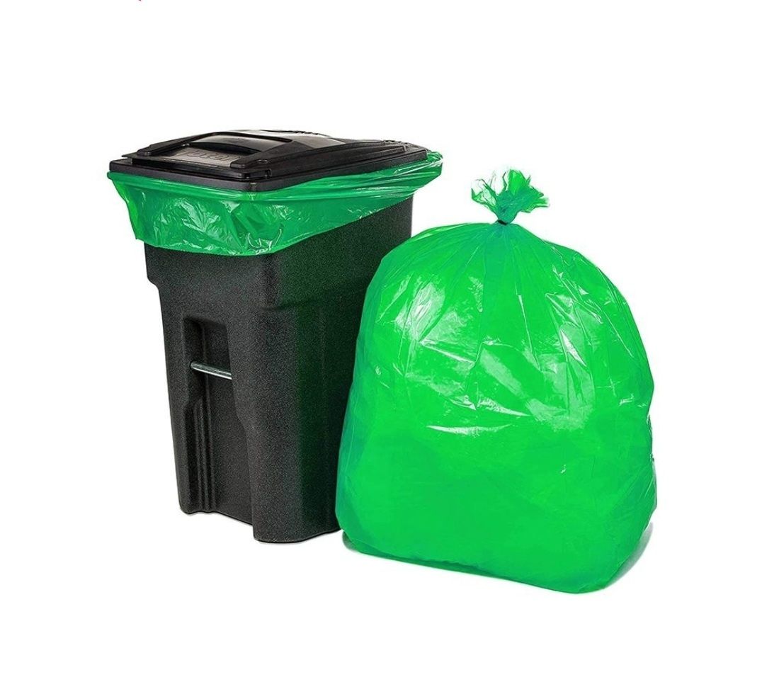 Black Garbage plastic Bag - Different Size Avilable l