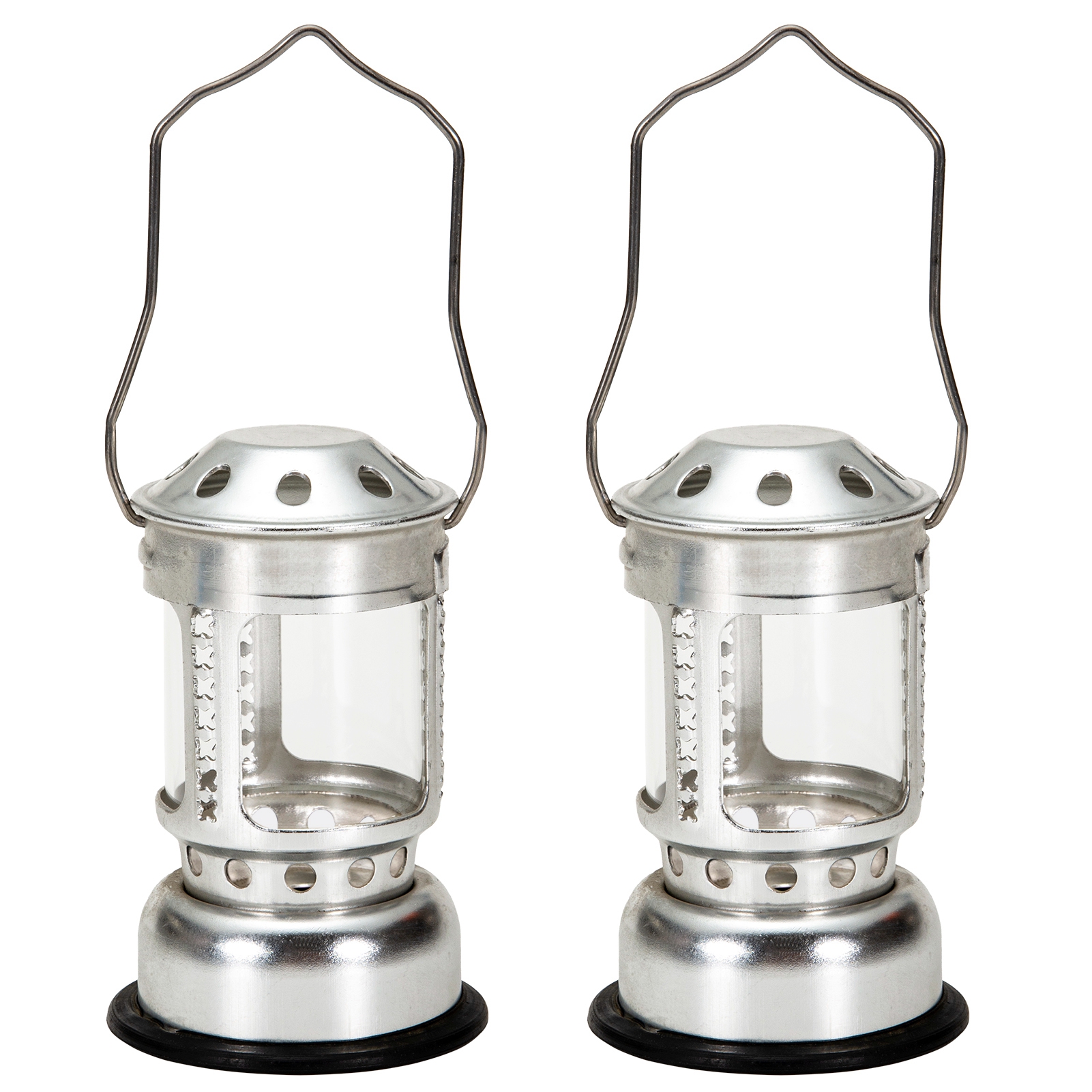 Portable Candle Lantern Night Fishing Hanging Outdoor Camping Aluminium Alloy Candle Lamp