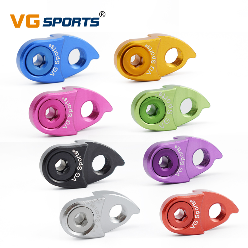 1PC VG Sports MTB Bike Rear Derailleur Hanger Extend Tail Hook UP TO 42T Mountain Bike Aluminum Alloy RD Converter Bike Parts
