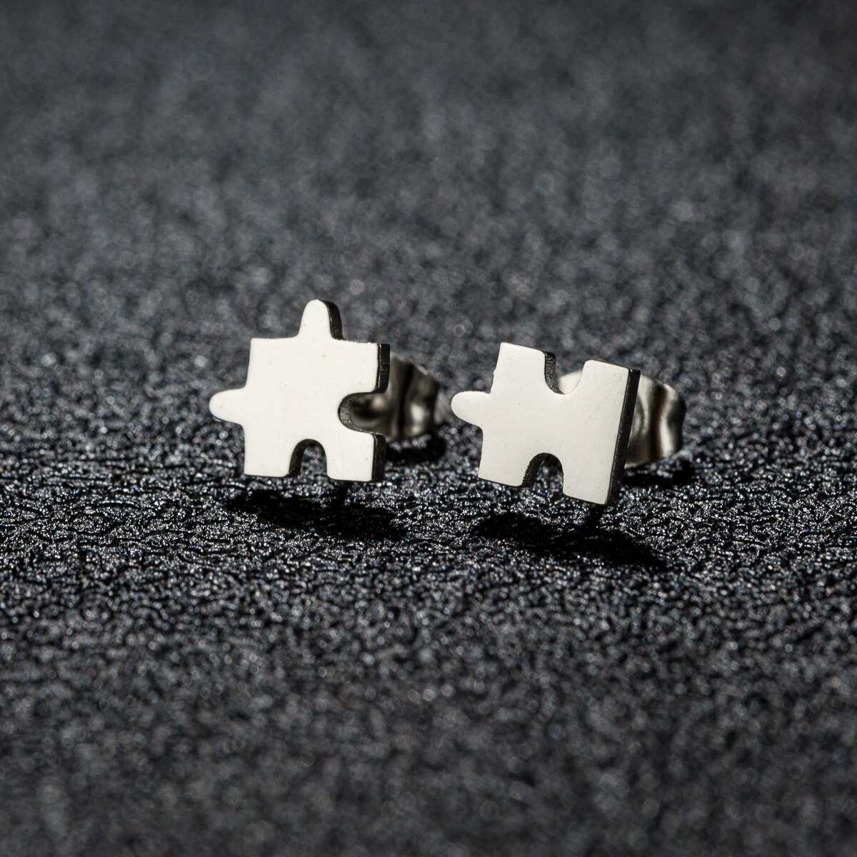 1 Pair Mini Star Music Earrings Stainless Steel Lovely Small Ear Studs for Women Charm Musical Note Earring Jewelry