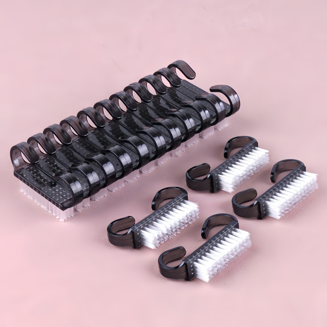 5/10/20/50Pcs Nail Art Cleaning Brush, Small Size, Black, Manicuring Brush, Dust and Dirt Cleaning Brush, Multi-functional Brush