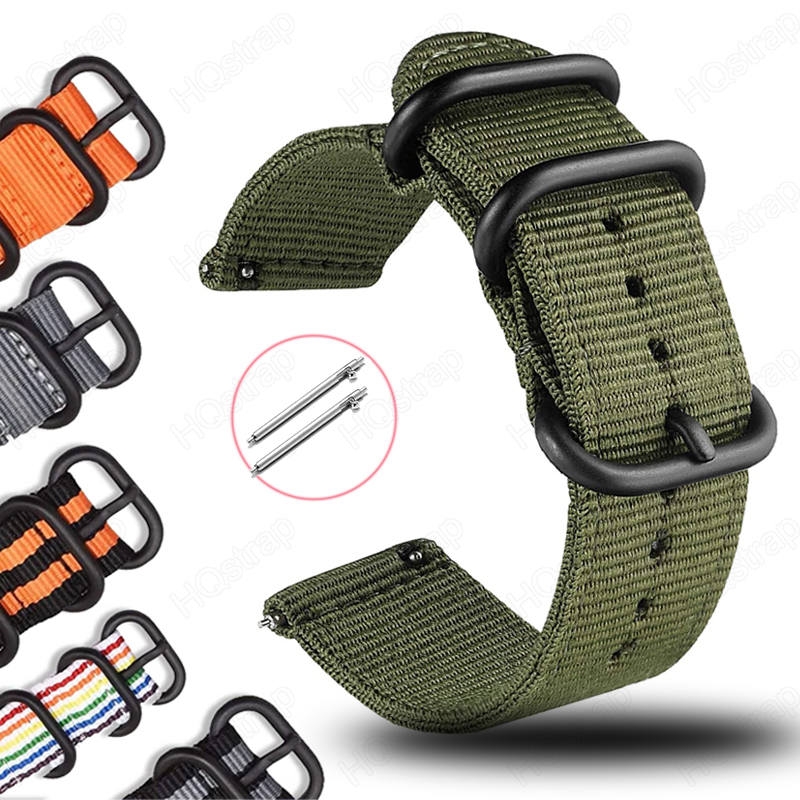 20mm 22mm Metal Watch Band for Garmin Vivoactive 5/6 Huawei, Samsung Quick Installation Watch Band Bracelet Accessory
