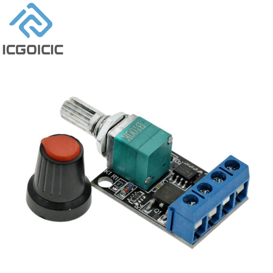 DC 12V to 40V 10A PWM DC Motor Speed Regulator Governor Speed Controller Switch Volt Regulator Dimmer DC 12V-40V