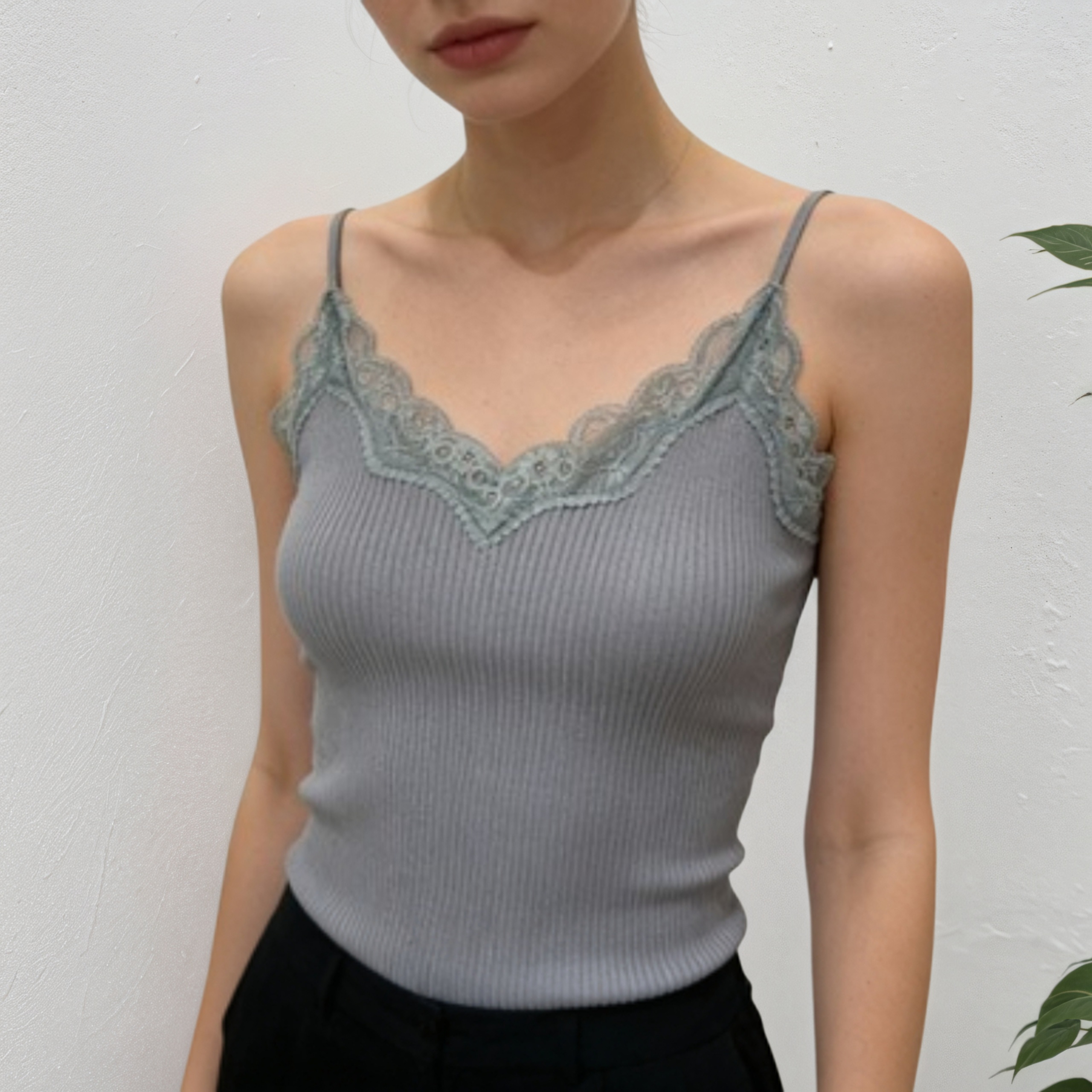 2026 Korean Sleeveless Black Vest Lace Women Tank Top Cropped Cute Camis White Crop Top Female Summer Y2k Clothes