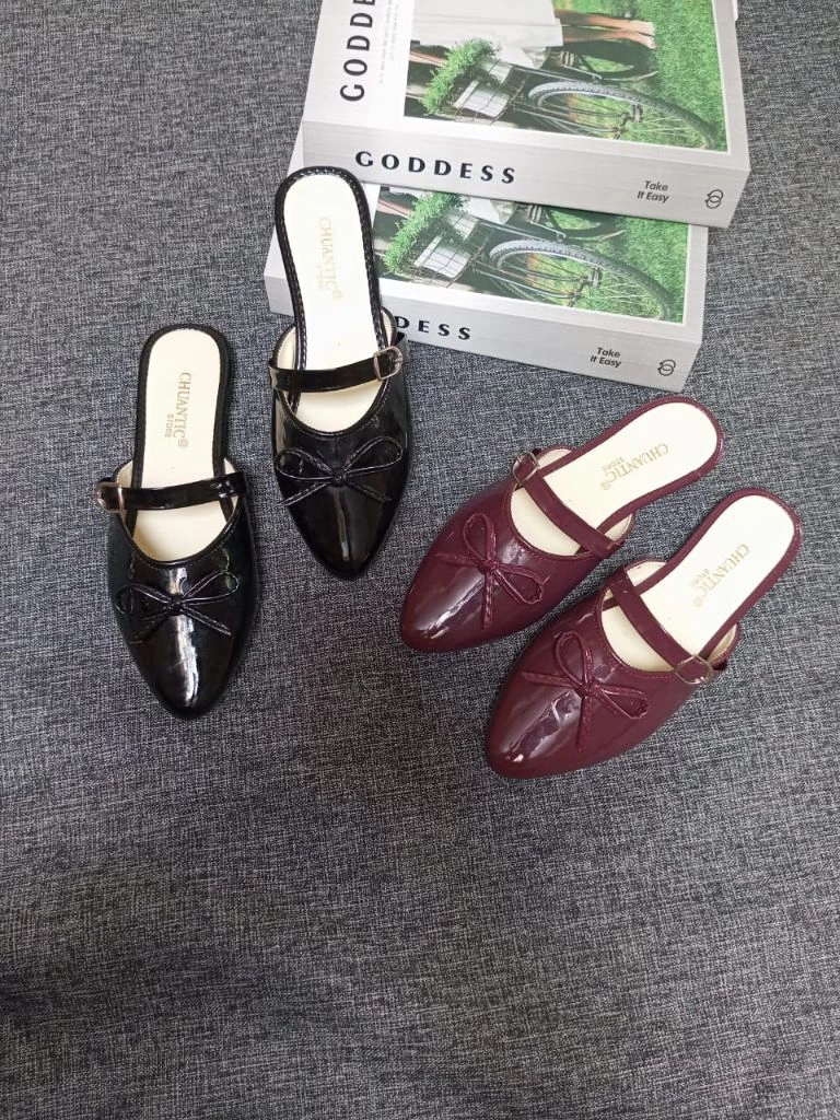 New Flat Half Close Shoes For Women