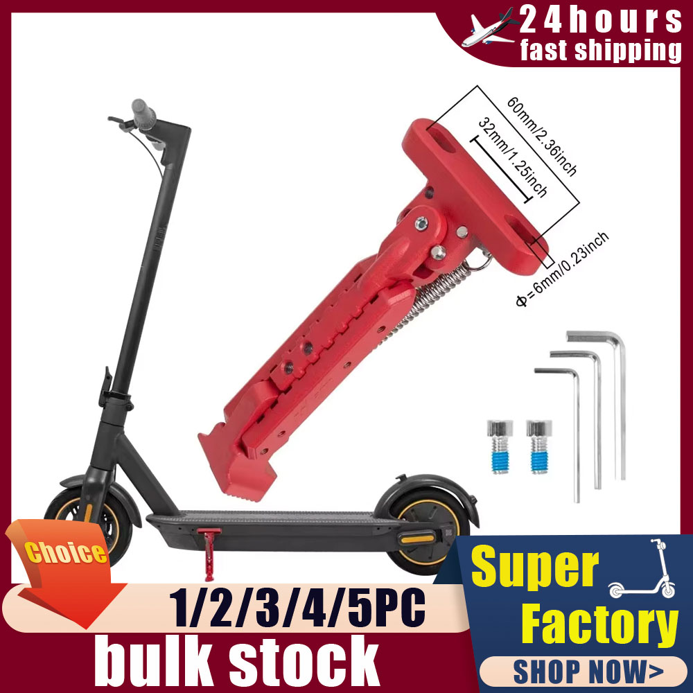 Aluminum Parking Foot Support Stand For Ninebot Max G30 for Kaabo Mantis 10 for Vsett 9 Electric Scooter Adjustable Kickstand