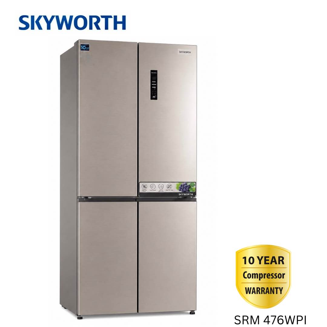 Skyworth 476 Litres Multi Door Refrigerator With Inverter Compressor