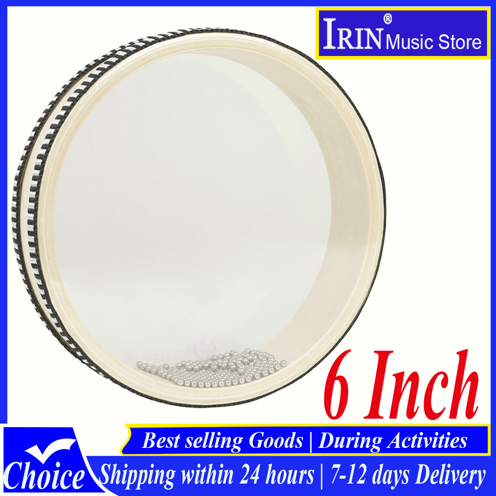 IRIN Ocean Wave Bead Drum for Baby Early Learning Music Instrument Tools Gentle Sea Sound Musical Educational Tool