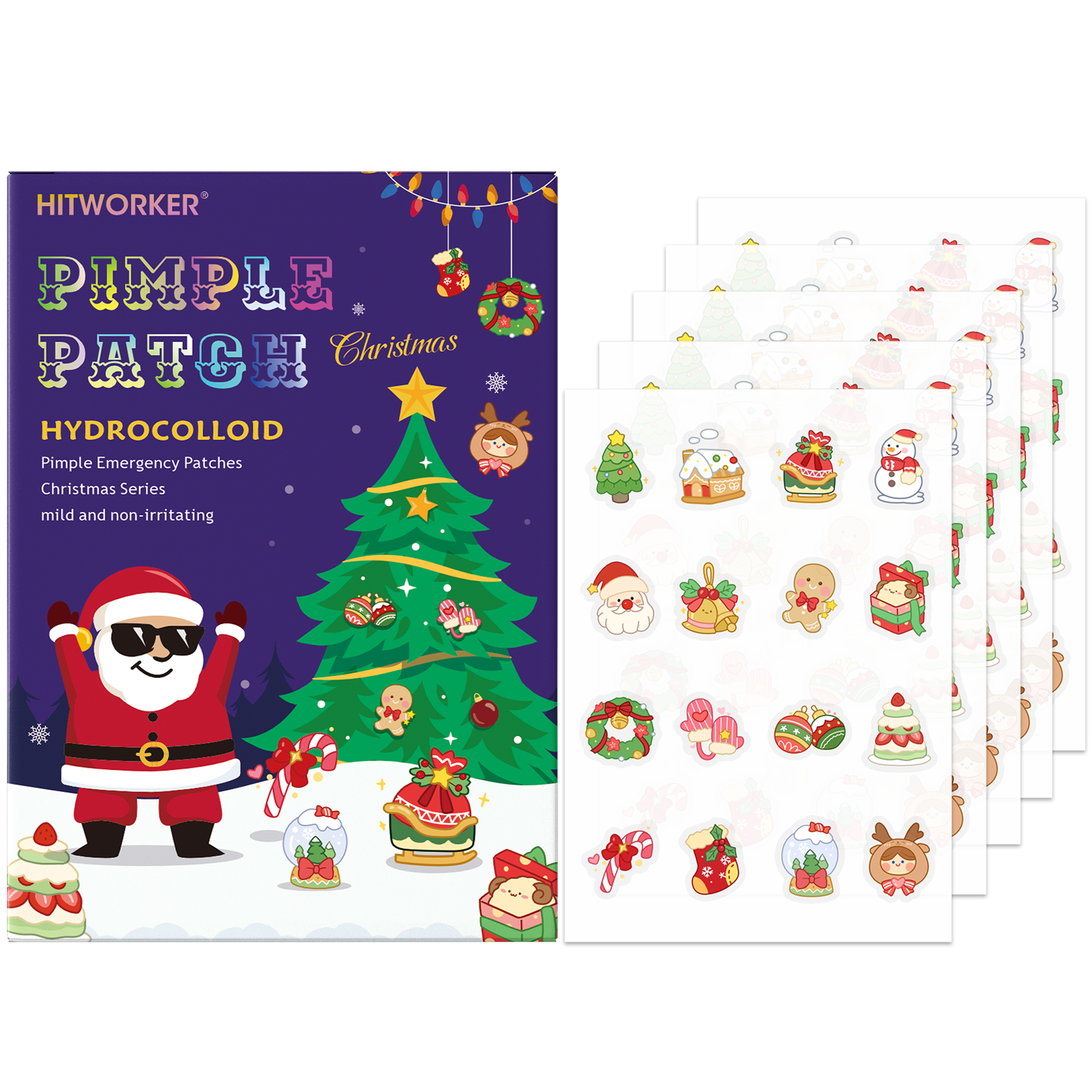 120 Cute Style Acne Patch - Free, Odorless, Ultra Thin Spot Covering, Essential for Parties