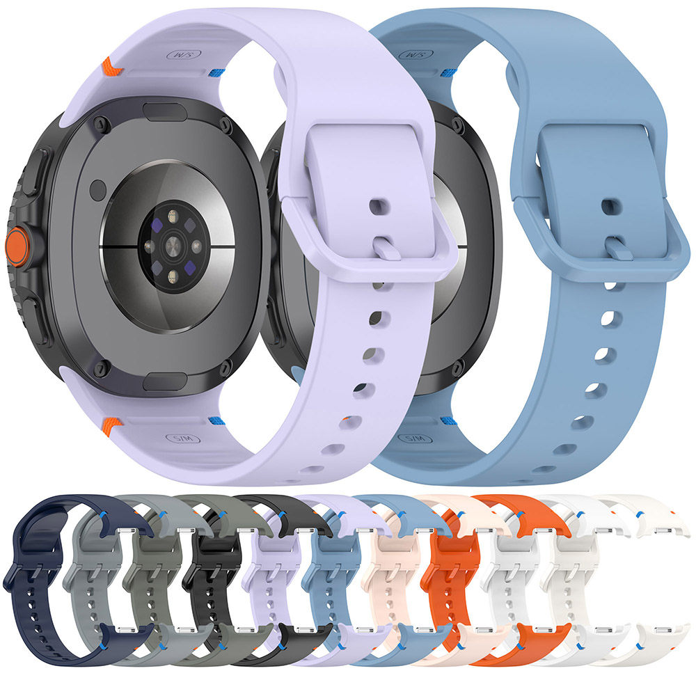 For Watch 8 40mm 44mm Straps Original Silicone Soft Band for Watch8 classic Watchband Replacement No Gap Correas