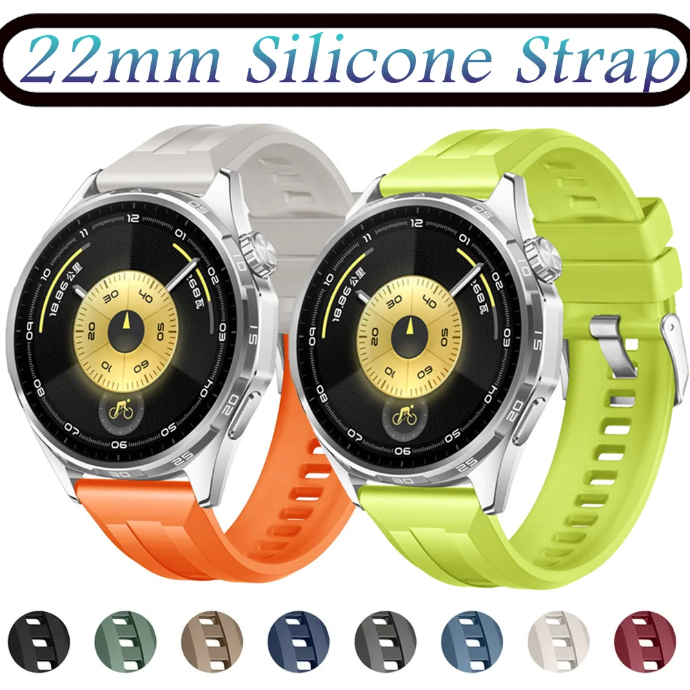 Official 22mm Nylon Strap For WATCH Silicone Band GT 4 46mm Watch 4 Pro GT 3 2 Pro Sports Composite Wristbands Bracelet