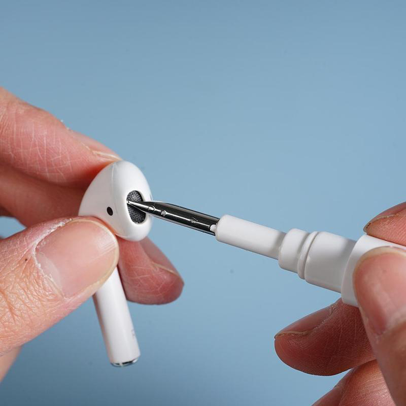 Bluetooth Earphones Cleaner Kit, Earbuds Cleaning Kit, Multi-Function Cleaning Pen With Soft Sponge For Headphone