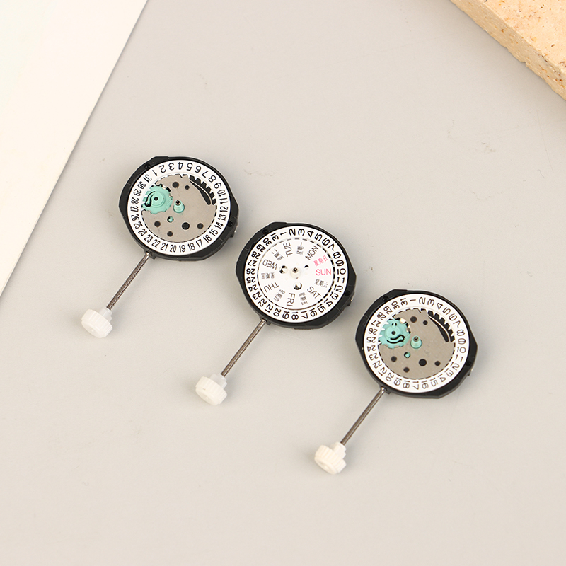 1Pc Sl25 Movement China Sunon Sl25-3 Quartz Movement Calendar Date Display Watch Wristwatch Part Replace 2015 Movement