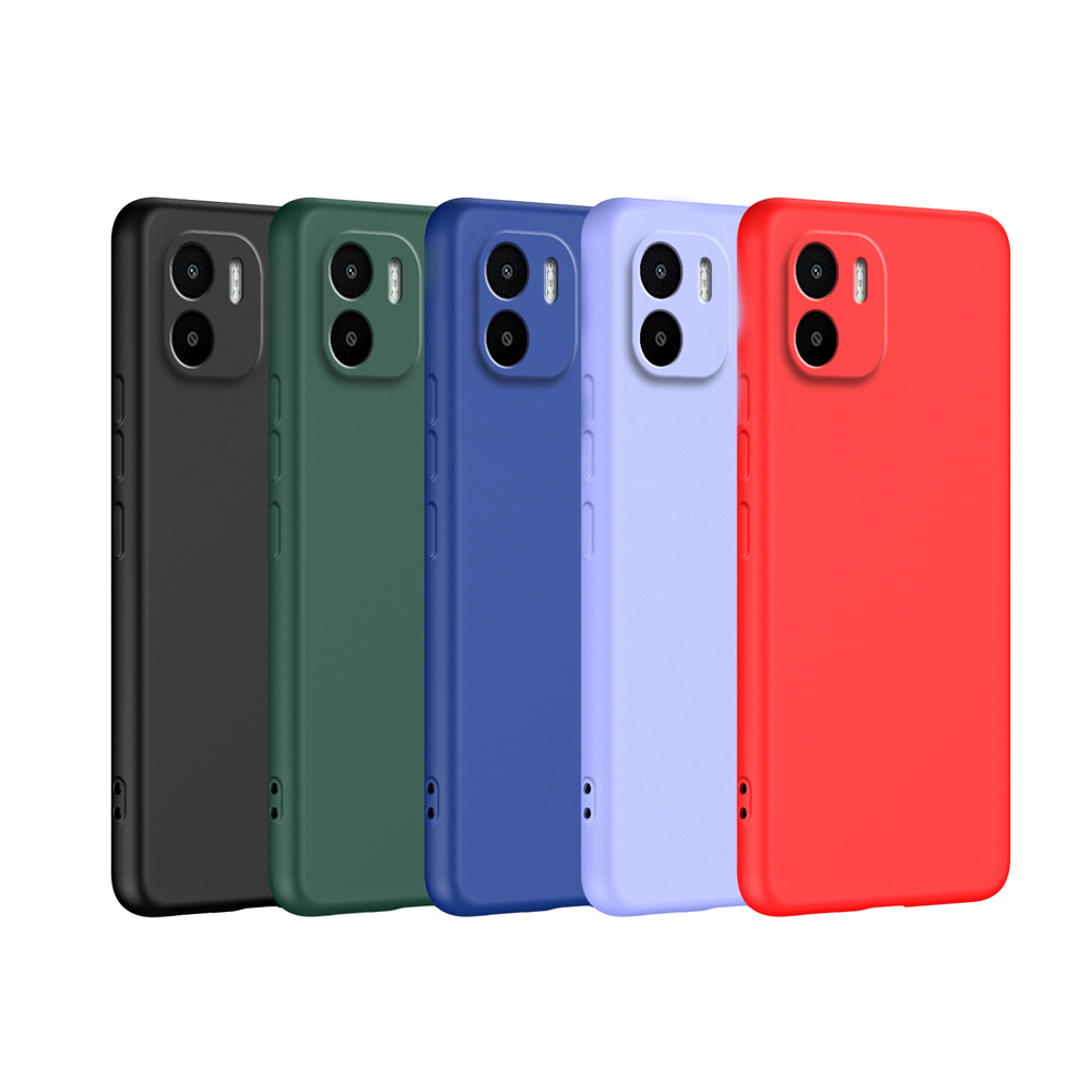 Luxury Liquid Silicone Case For Redmi A1 A2 Plus Armor Shockproof Soft Phone Cover for Redmi A1 A2 + Plus Case