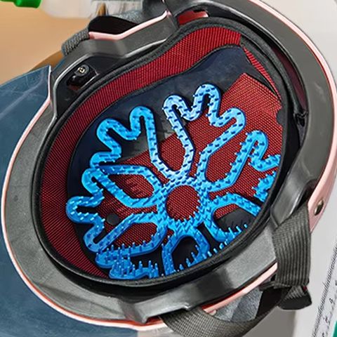 Flexible Helmet Inner Silicone Pad Soft Breathable Helmet Liner Pad Safety Helmet Padding MTB Road Bike Motorcycle Accessories