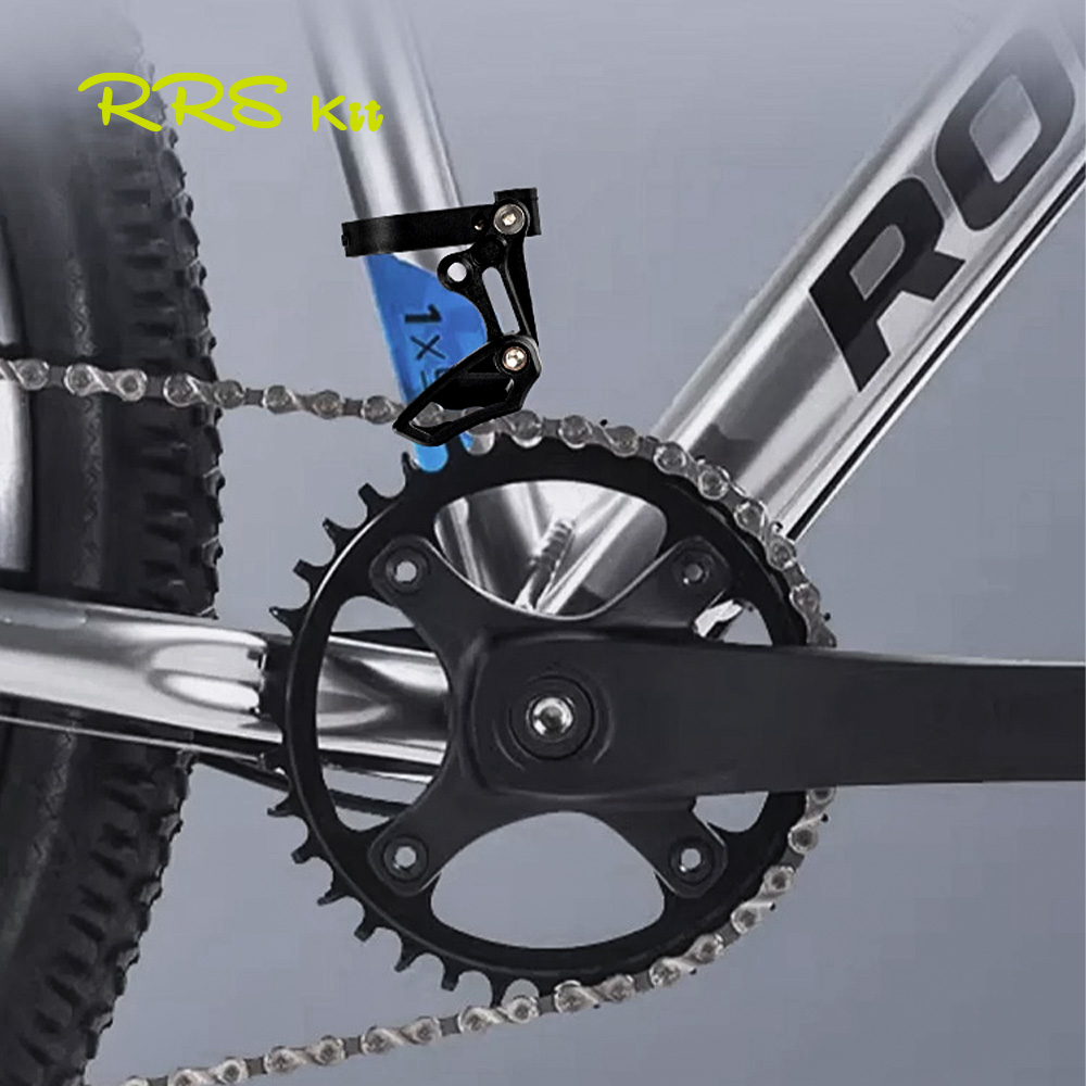 RRSKIT Mountain Bike Chain Guide Positive And Negative Teeth Stabilizer MTB Road Bike Front Derailleur Anti Chain Drop Device