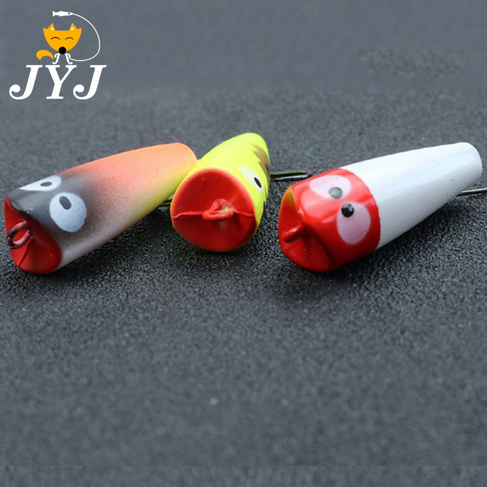 JYJ 2.7cm 1.5g New 1PC mini popper Arrival Hot Sale Minnow Hard Fishing Lure Bait Fishing Tackle Artificial Lures Bait