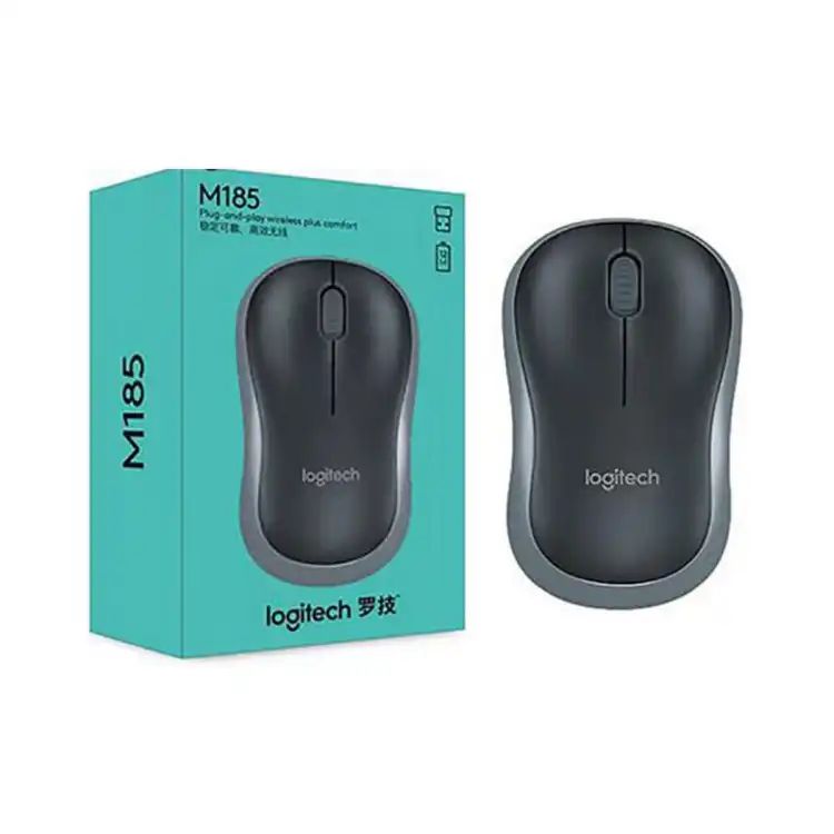 M185 Wireless Mouse 2.4 GHz with USB Mini Receiver 1000 DPI