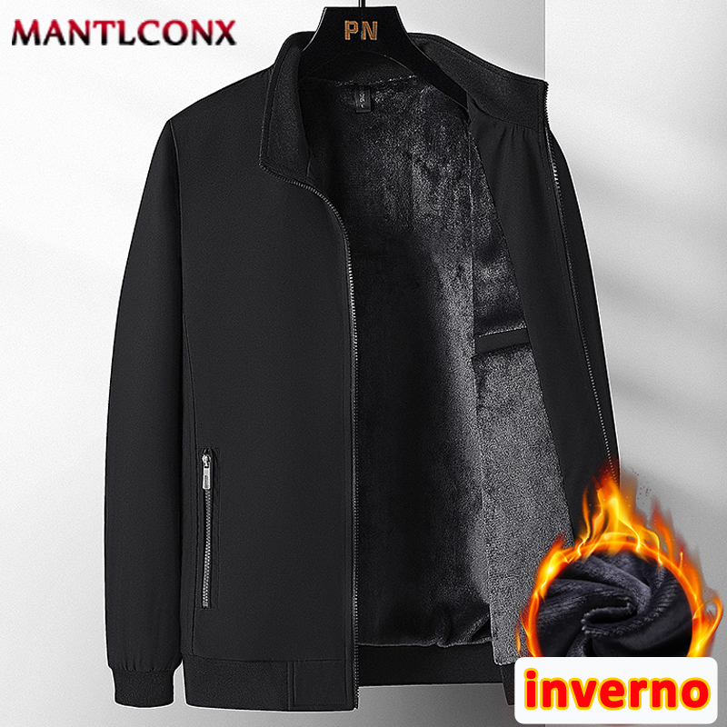 New Warm Padded Inner Men's Winter Jacket Windbreak Thicken Thermal Jackets for Men's Winter Coats Parkas Man Outerwear Blazers