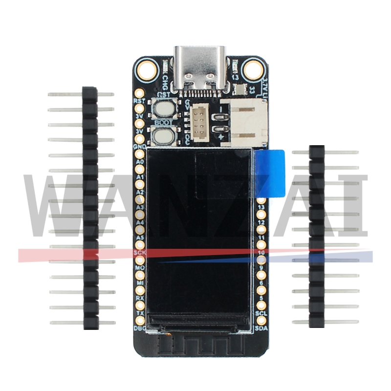 Smart Home ESP32 S3 Development Board TFT Display Module, Black