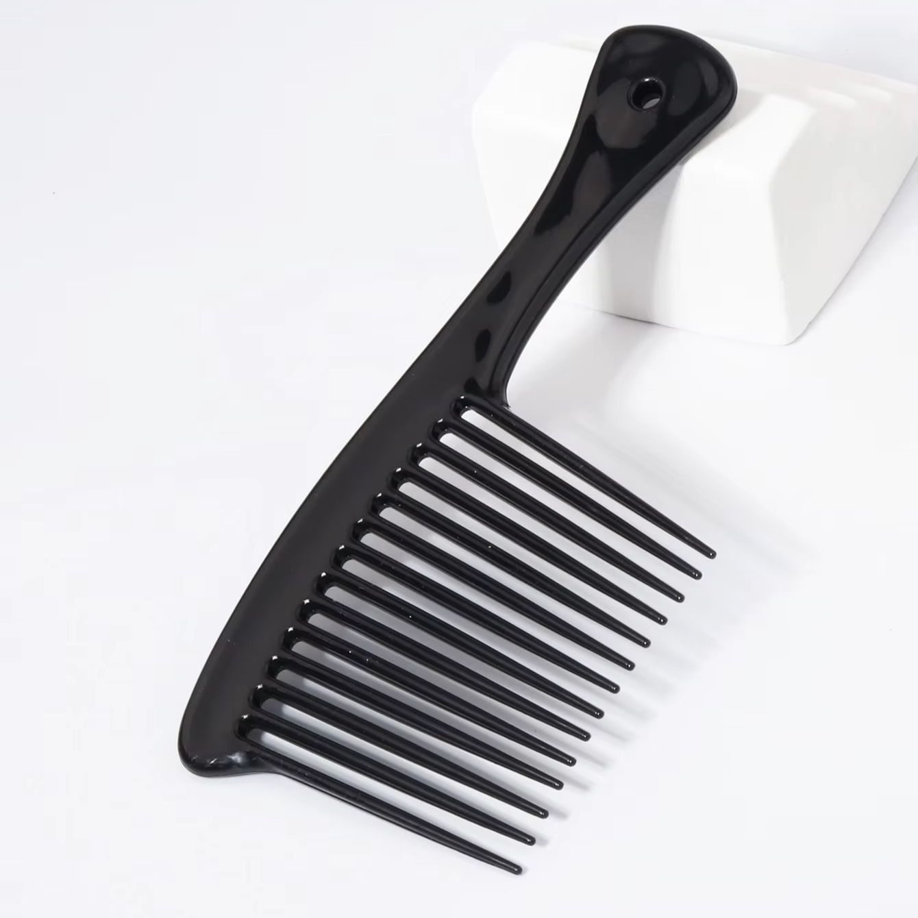 1pc wide tooth comb, large rake comb, salon shampoo comb, suitable for various hair types For Hair Accessories