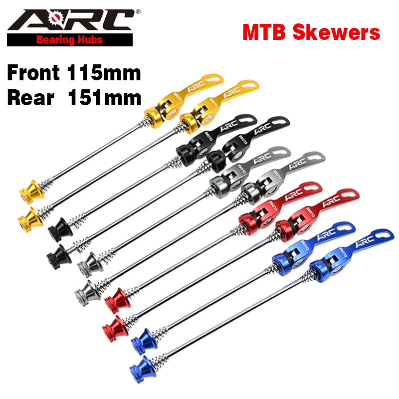 ARC Bicycle Quick Release QR Skewer Hub Axle Wheels Locking Lever MTB Bicycle Cycling Hub Road Bike Quick Release MTB Parts