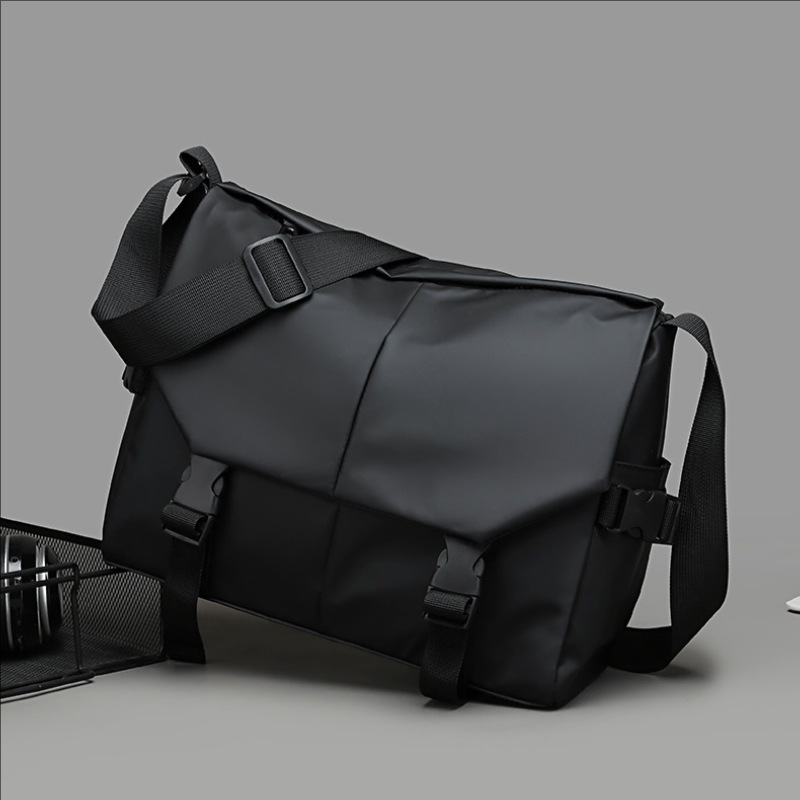 New Men's Casual Crossbody Bag Large Capacity Storage Lightweight Oxford Shoulder Bag Fashionable Daily Travel Messenger Bag