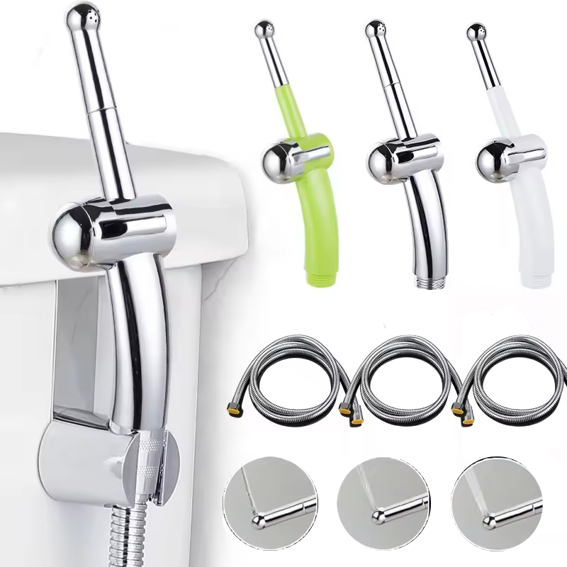 Shower ABS Plastic Shattaf Female Handheld Portable Cleaning Bidet Sprayer with Toilet Arse Shower Personal Private Part Washers