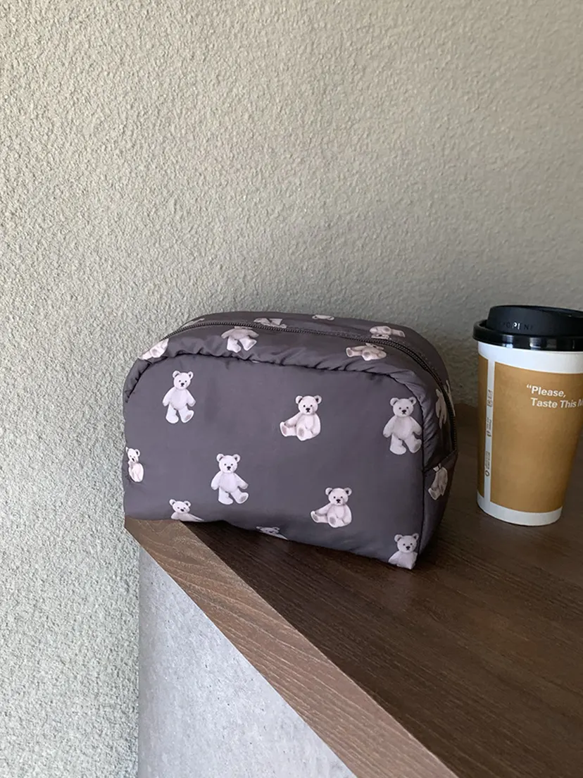 Fashion Large Capacity Makeup Bag Travel Organizer Portable Cosmetic Bag Multifunctional Storage Washbag