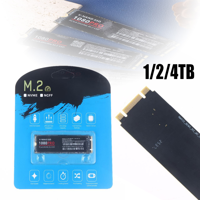 High Quality 1/2/4TB Memory Storage M.2 SSD High Performance Internal Solid State Drive Gaming Expansion Ngff 1Tb 2Tb 1080 PRO