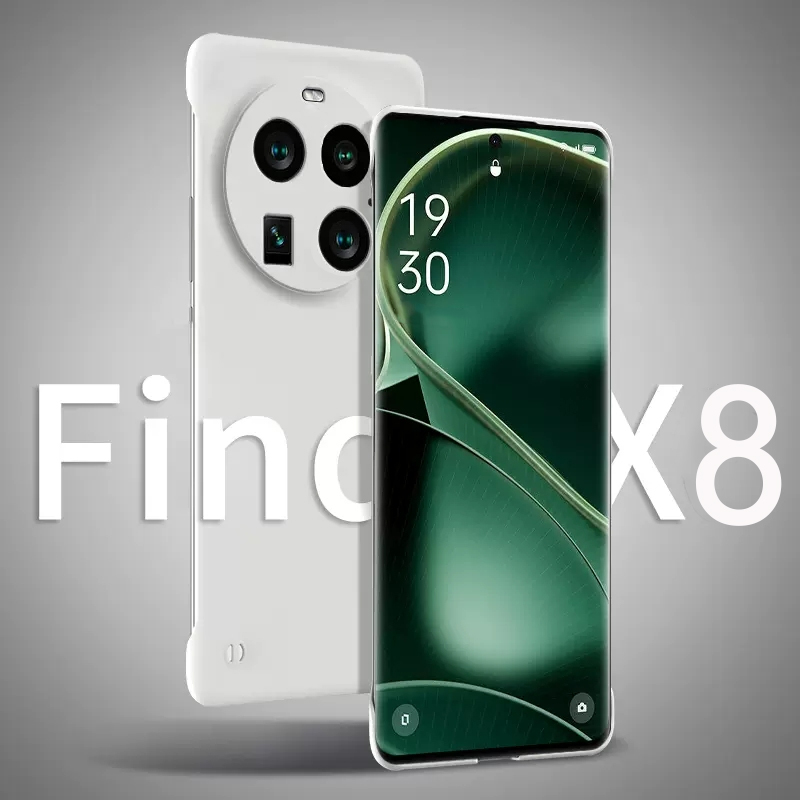 Hard Solid Candy Multi Color Frameless Hard PC Back Case For Find X3 X5 X6 X8 pro X7 Ultra x8pro X8s Plus Thin Cover