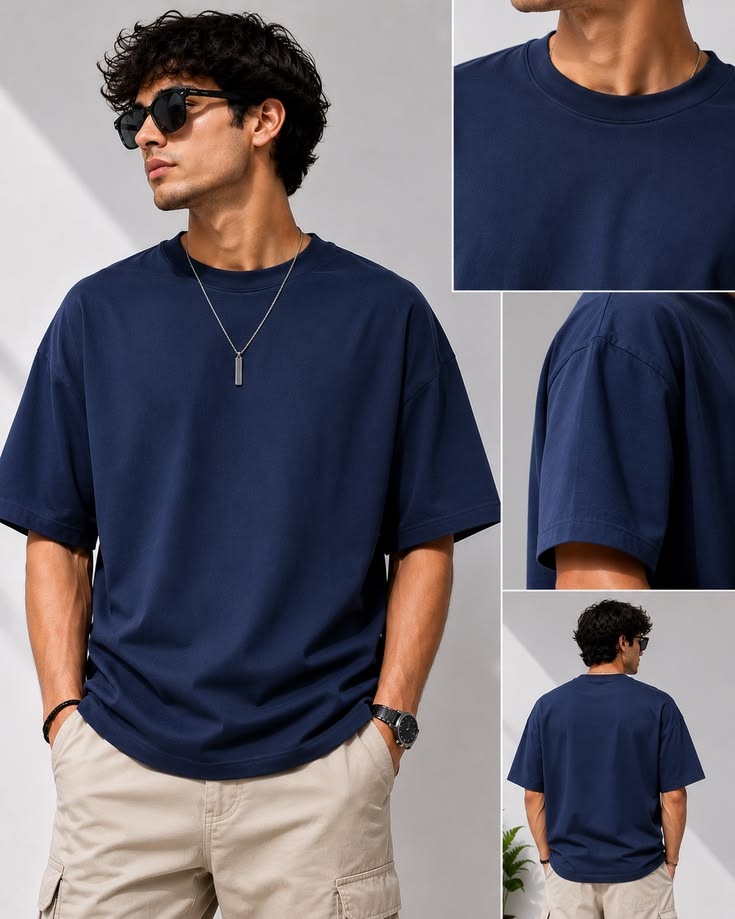 Best For Summer Cotton Blend Tshirt For Men