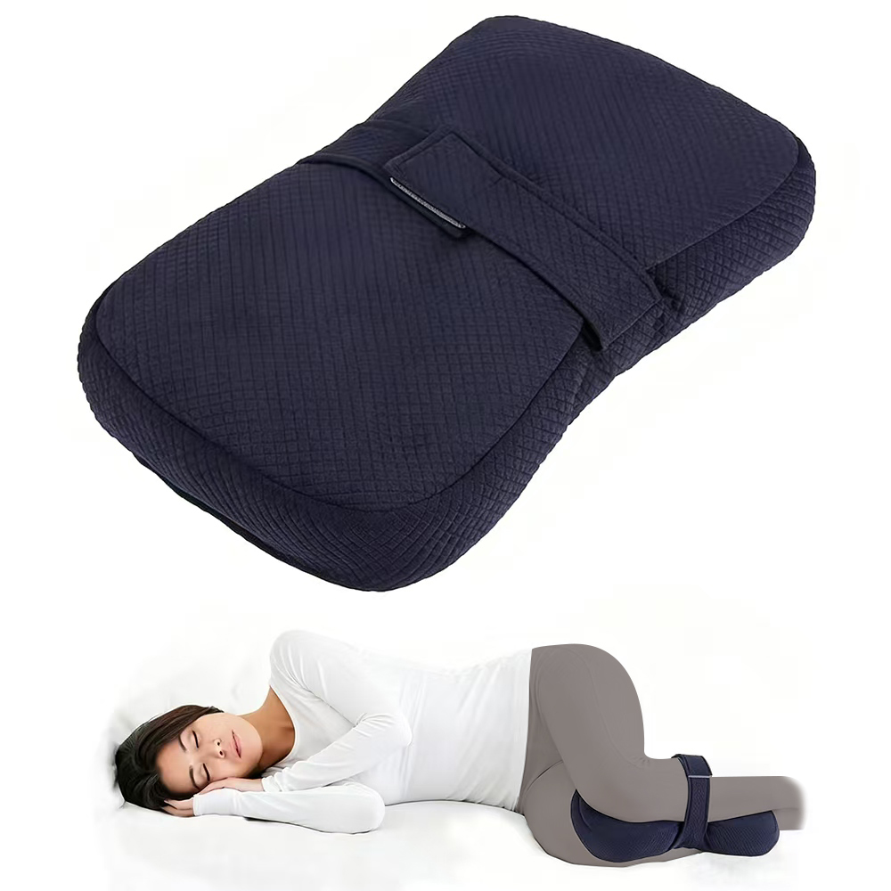 1 Piece Knee Pillow Ergonomic Side Pillow For Side Sleepers Back Legs Hips Joints Pregnancy Sciatic Neuralgia Relief