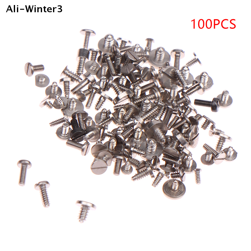 GD237-100Pcs Tiny Precision Mixed Multi-size Watch Screws Movement Repair Tools Part For Watchmaker