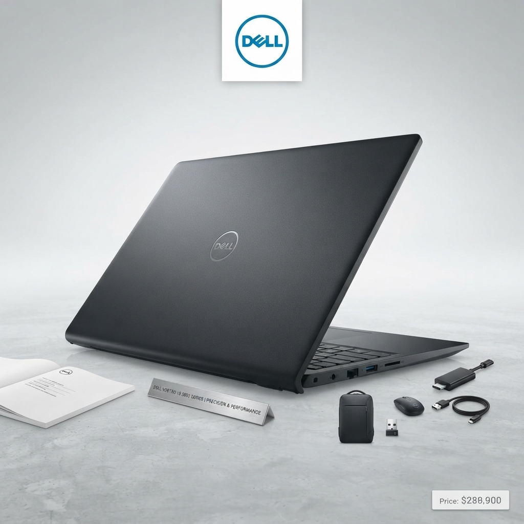 Dell Vostro 3510 Laptop Intel Core I5 1135G7 8GB RAM 256GB SSD 15 Inch FHD Business Laptop Computer Professional Work