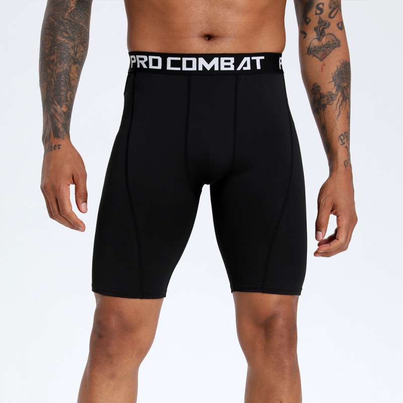 Men's Bodybuilding Shorts Gym Running Leggings Male Joggings Elastic Compressions Sweatpant Football Basketball Tights Trousers