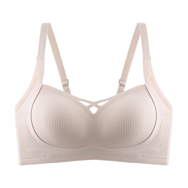 Seamless Push Up Bra Small Breast Enhancer Soft Jelly Support Hide Side Boob Anti Sag Wireless Comfort Women Daily Wear Lingerie