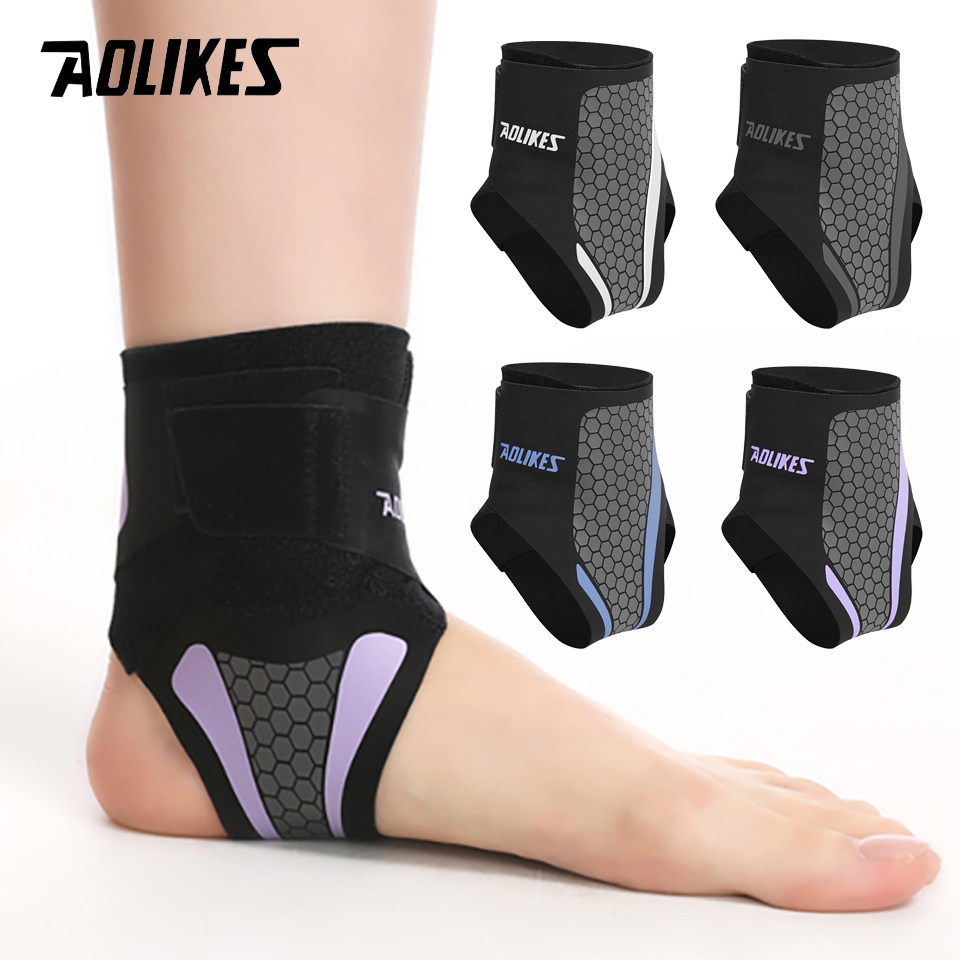 AOLIKES Bandage Ankle Protector Foot Support for Pain Plantar Fasciitis Night Splint Ankle Protector Soccer Compression Anklet