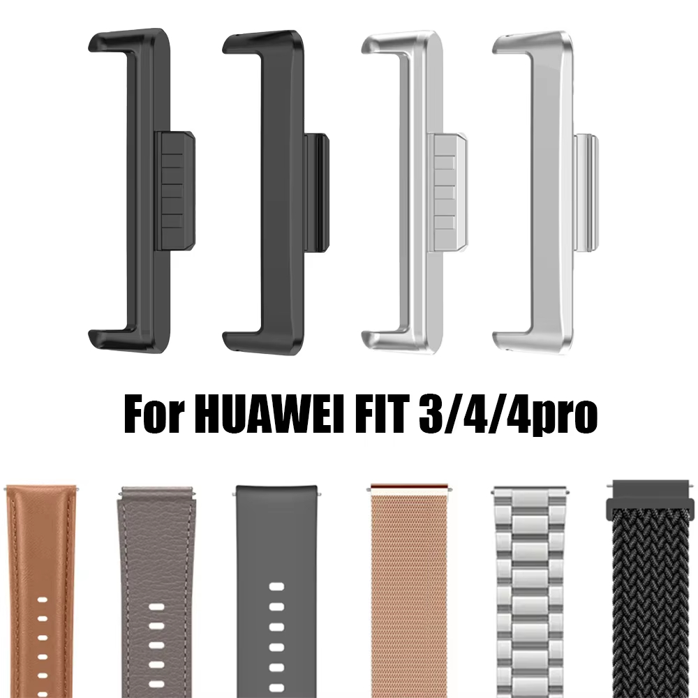 2Pack Connector For Watch Fit 4 4pro Strap 20mm Watch Band Connector Smartwatch Wristband Newest fit3 Adapter Accessories