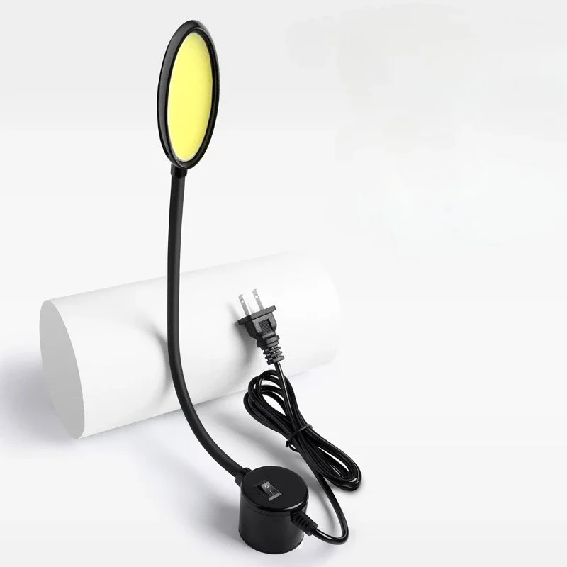 3W/6/8W LED Sewing Machine Light Cob High-brightness EU/US industrial Light Magnetic Adsorption Working Energy-Saving Table Lamp