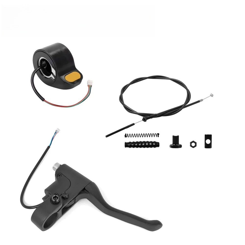 G30 Brake Handle for Ninebot MAX G30 KickScooter Electric Scooter with Thumb Throttle Accelerator Finger Brake Replacement Parts
