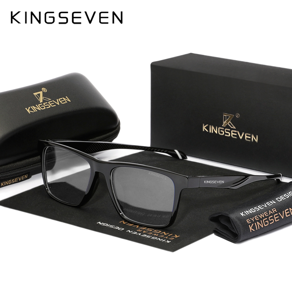 KINGSEVEN Classic Anti Blue Light Glasses Casual Reading Writing Protection Eyewear For Men Women Working Eyeglasses