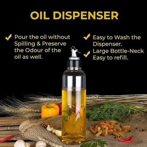 BPA Free Oil Dispenser Bottle 1 Liter