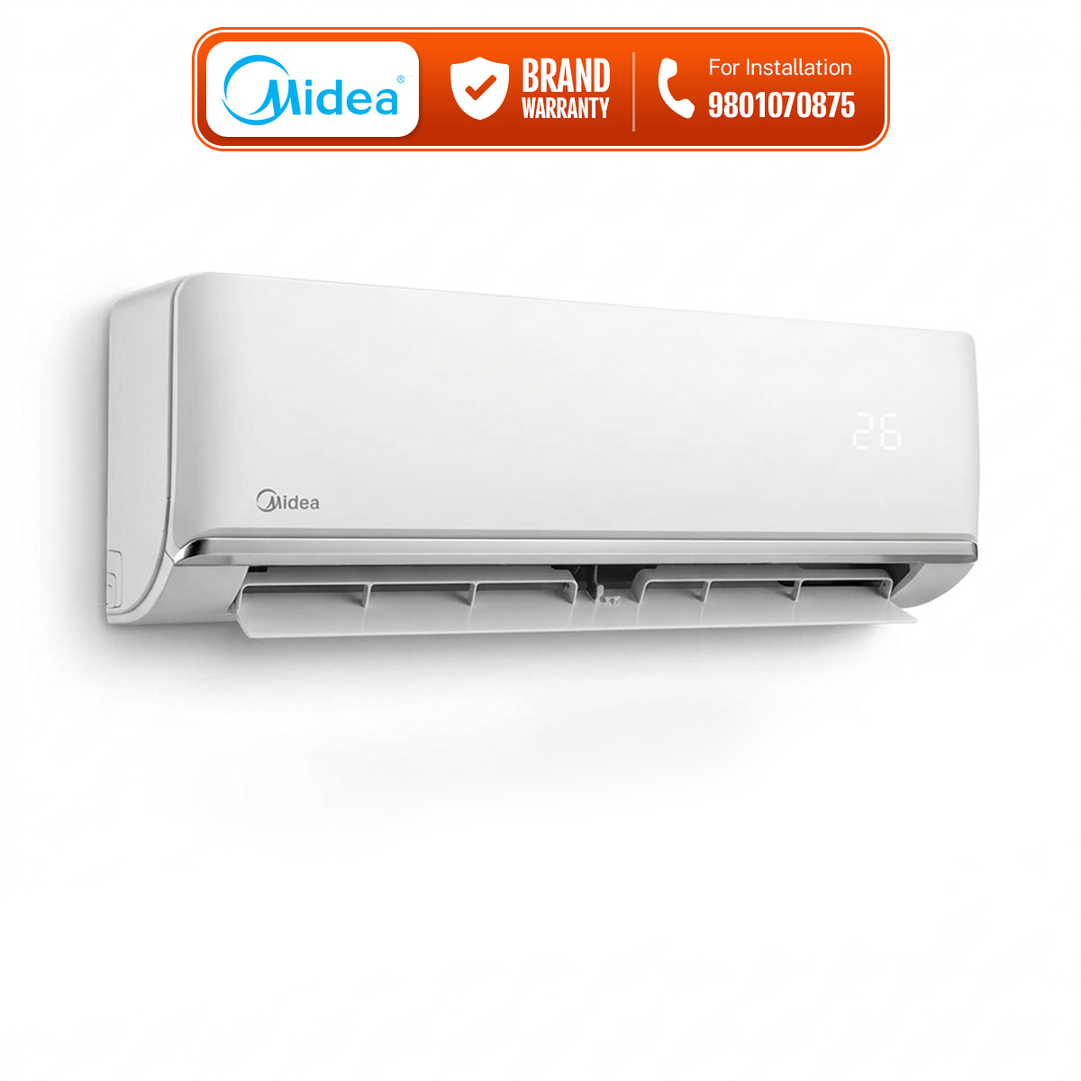 Midea Xtreme Series 0.75 ton Wall Mounted Air Conditioner | MSAGA-09HRN1