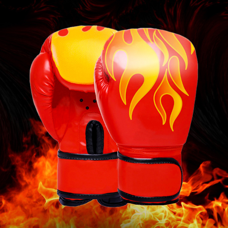 1 x Pair Children's Boxing Gloves Kid Training Punching Kickboxing Accessory Comfortable Sparring