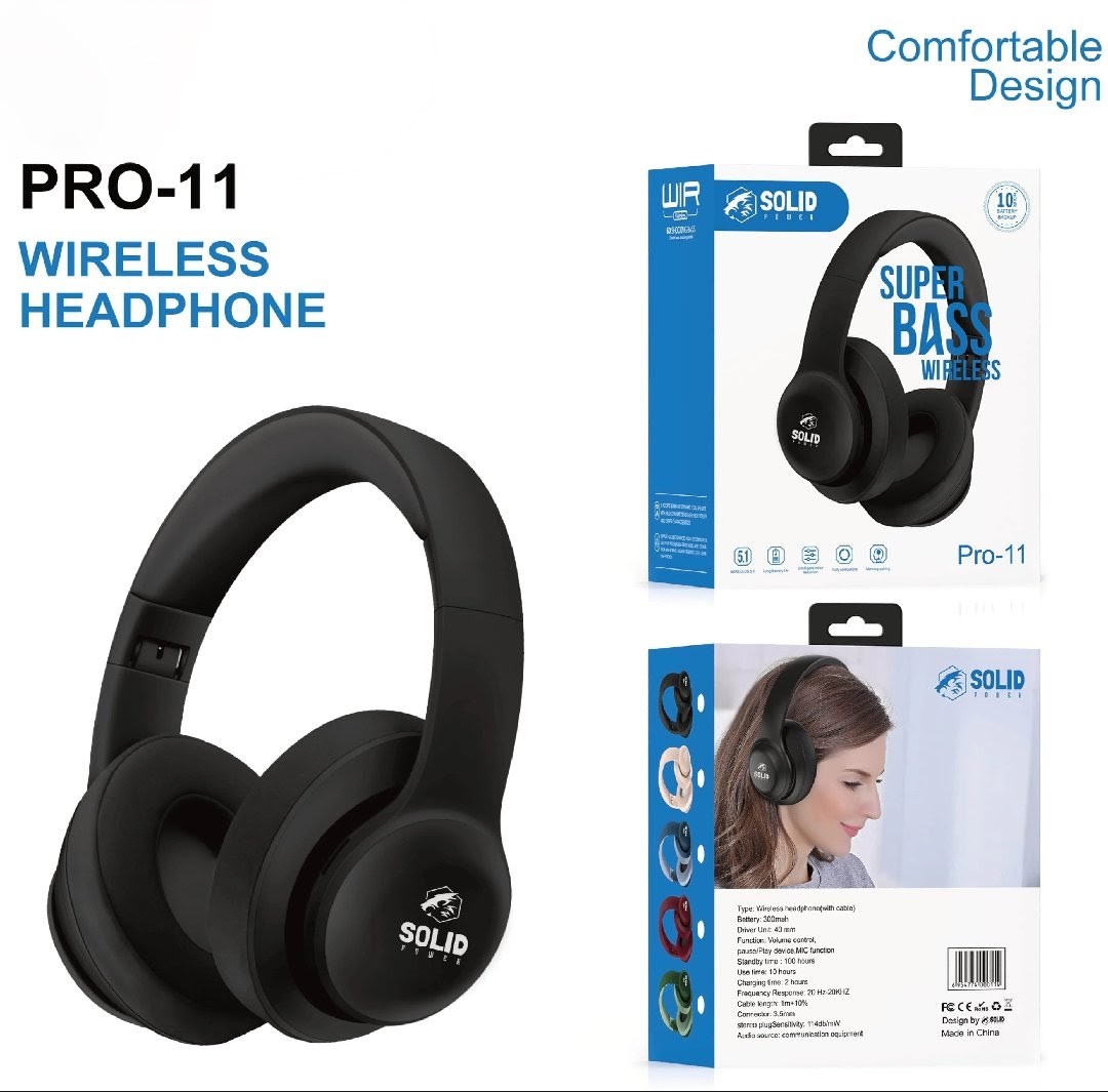 Solid Power Pro 11 Headphone