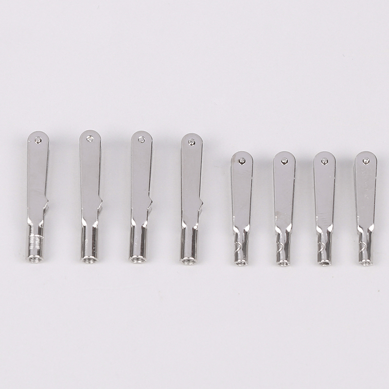 10PCS M2/M3 Metal Iron Clevis Chuck Pull Rod Connector Clamp Horn Alloy Screw Accessories Kit For RC Aircraft Car Model Plane