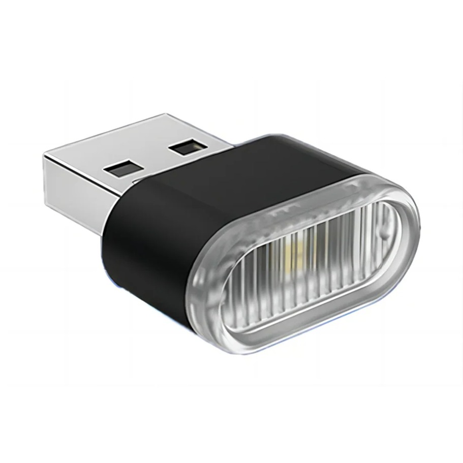 1pc Colorful Portable USB Mini LED Ambient Light for Car Interior Computer Atmosphere Lamp Plug and Play Night Light