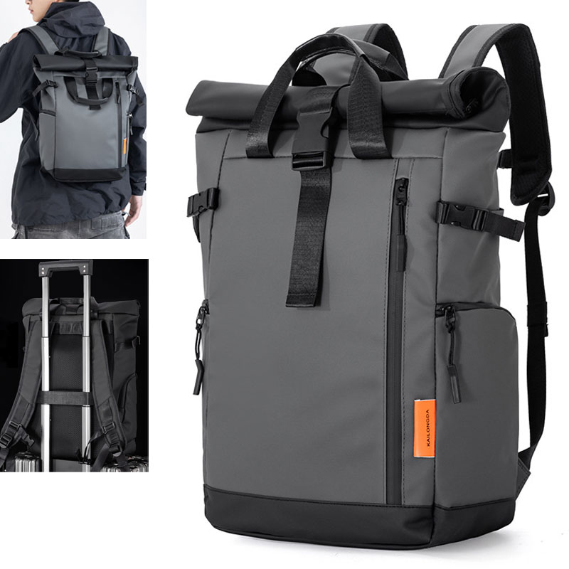 Men's Travel Bag 16inch Laptop Computer Backpack Outdoor Waterproof Camping Hiking School Bag College Business Rucksack
